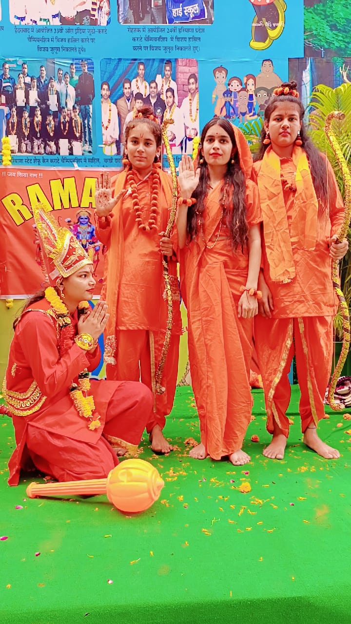 A grand Ramayana performance was held at Saint Dnyaneshwar Senior Secondary School - Satish Verma.